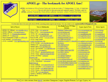 Tablet Screenshot of cyprusontheweb.com